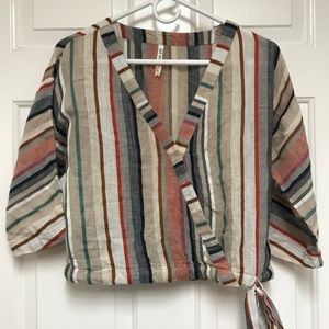 Tie Waist Crop top